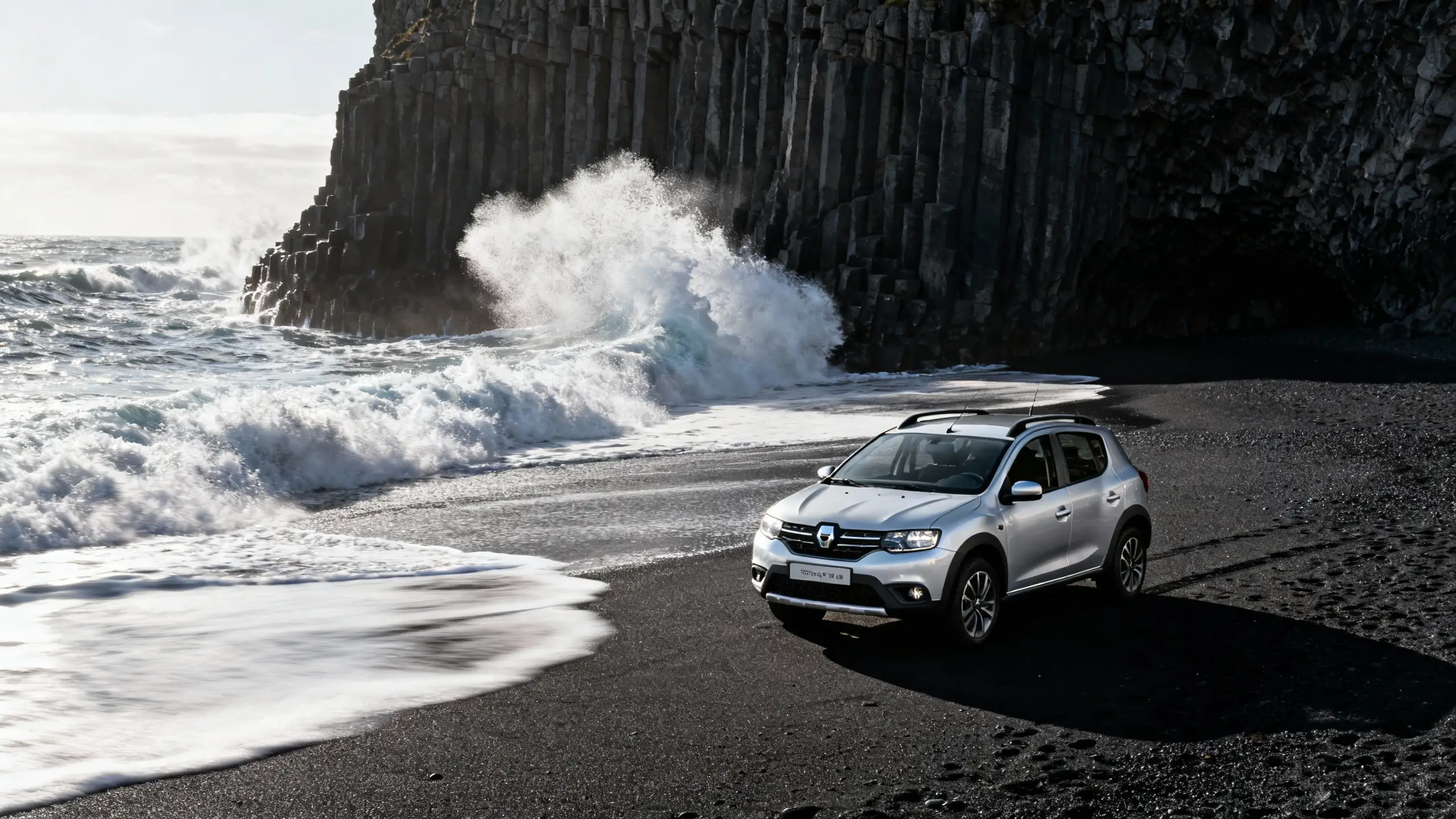 Voiture compacte en Islande